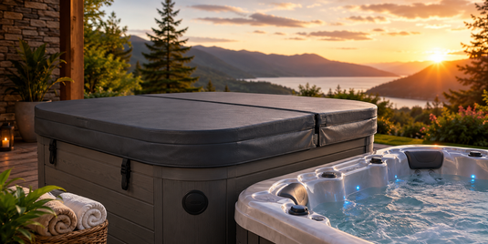 hot spring spa cover